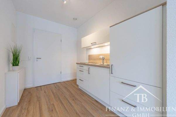 Eingang und Küche  Appartement klein