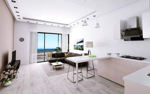 Sea View Flats with Stylish Design in North Cyprus Girne