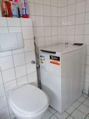 Gäste-WC mit WM-Platz