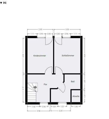 Grundriss Obergeschoss