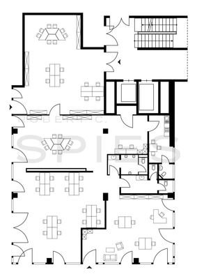 Aufteilung / Haus 3 / EG / ca. 233 m2