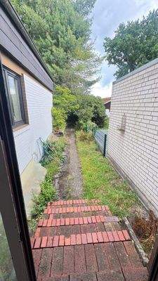 Hinterausgang von der Küche