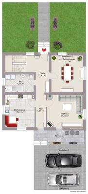 Grundriss Erdgeschoss