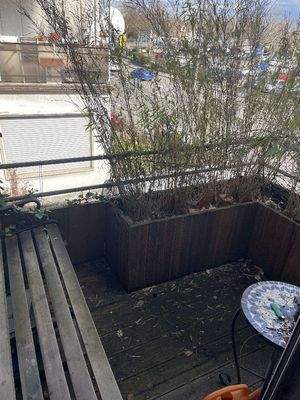 Balkon OG im Schlafzimmer