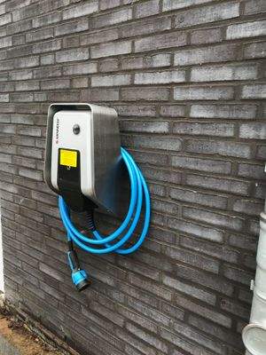 Ladestation von PV Anlage