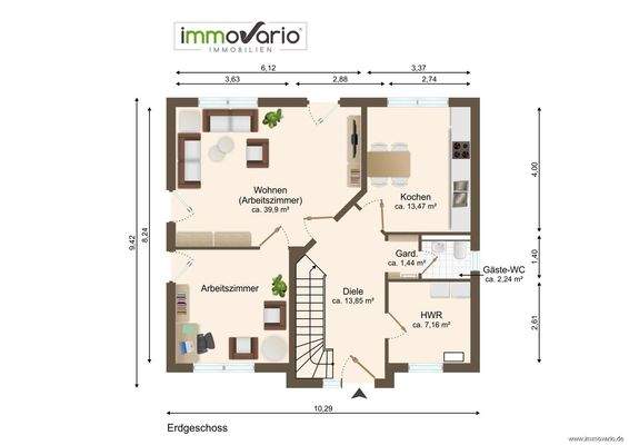 Grundriss Erdgeschoss