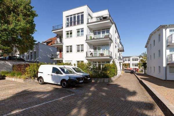 Die bezaubernden Balkone in Richtung Westen