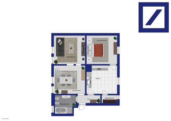 Grundriss Obergeschoss