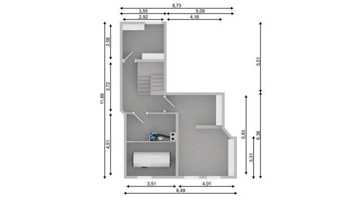 Grundriss Kellergeschoss