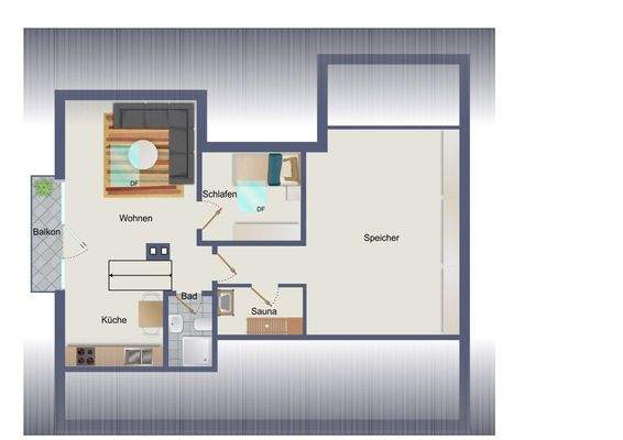 Grundriss Dachgeschoss