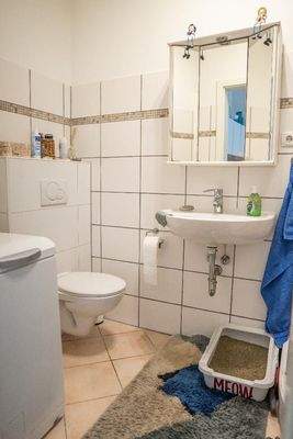 Das Badezimmer im EG - Whg. 4