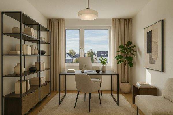 Modernes Büro im Neubau