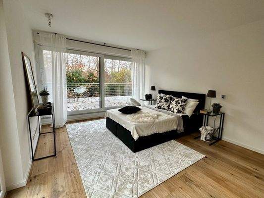 1. OG Elternzimmer mit Zugang zur Terrasse