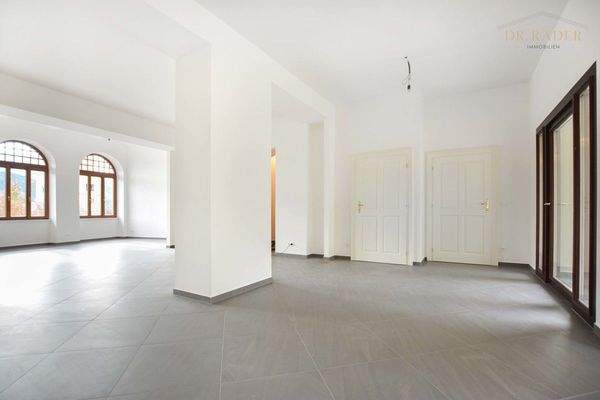 Teilansicht der Geschäftsfläche