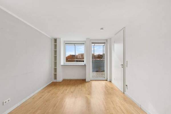 Schlafzimmer mit Balkon