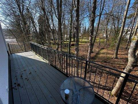 Balkon mit Parkblick