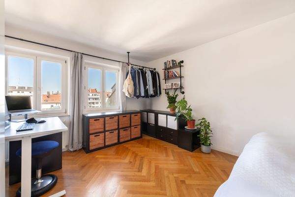 Vier ideal geschnittene Zimmer