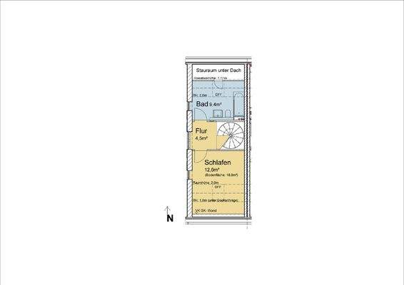Grundriss Dachgeschoss