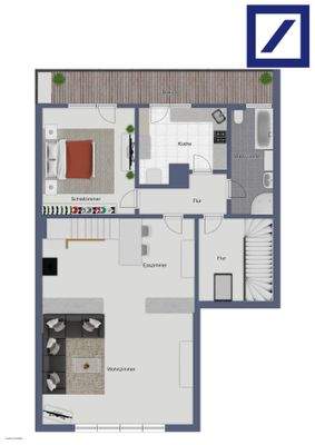 Grundriss Obergeschoss