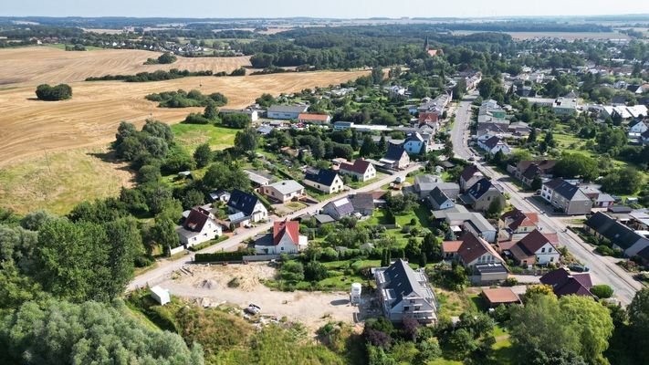 Baufeld_Drohnenaufnahme Richtung Rostock