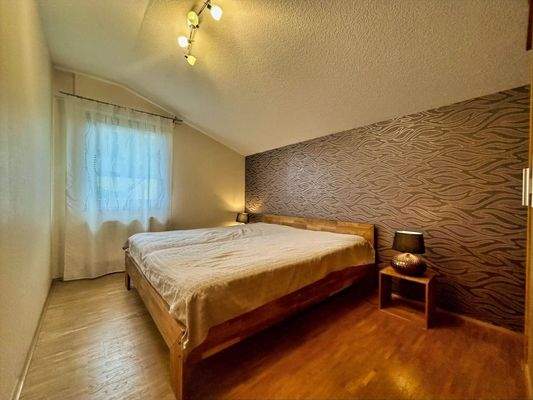 Schlafzimmer kleine Ferienwohung