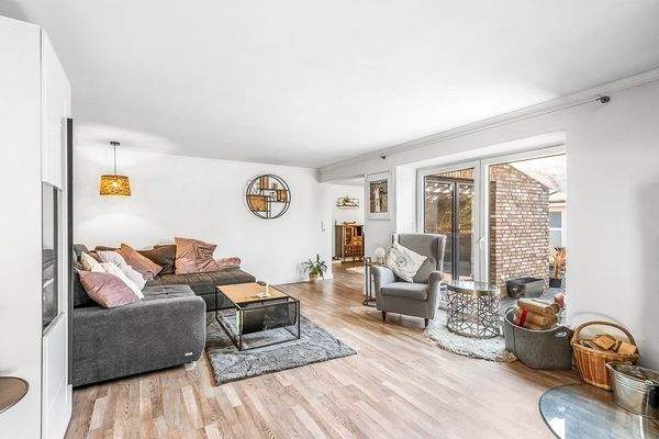 Wohnbereich mit Terrassenzugang