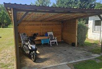 Laube im Garten