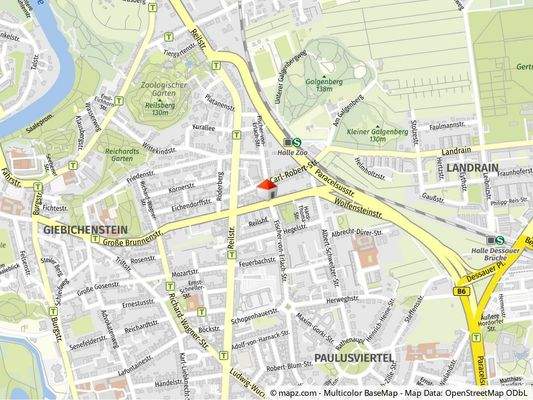 Geolyzer Kartenausschnitt