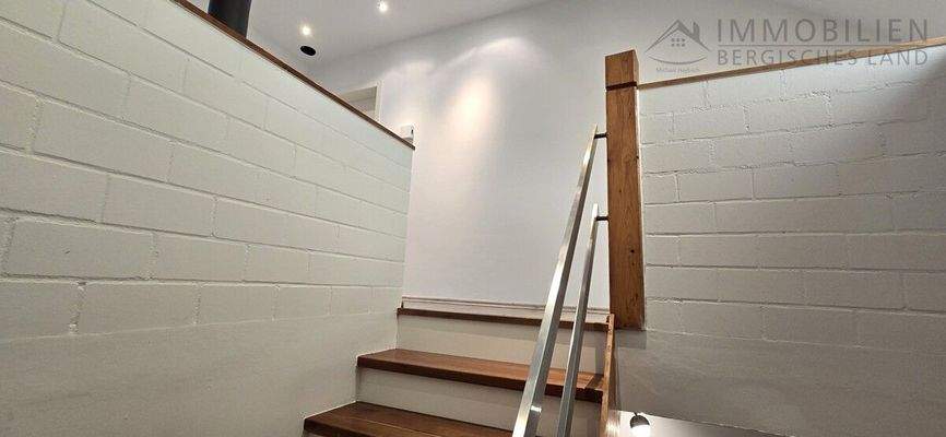 Aufgang zum Dachgeschoss