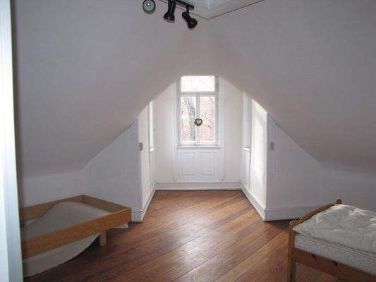 Schlafzimmer im "Türmchen"