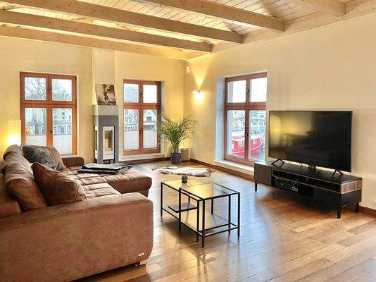 mit Blick auf den alten Strom