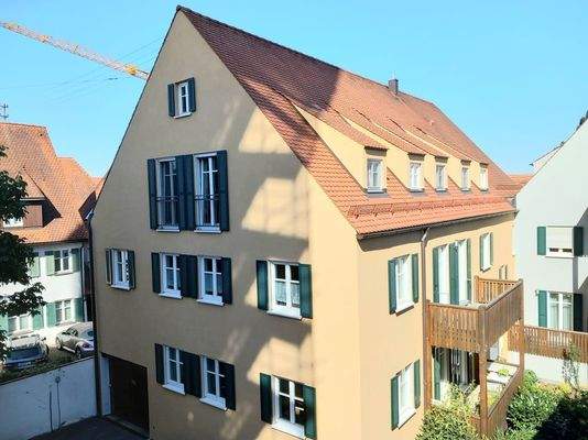 Ansicht 1. OG mit Balkon