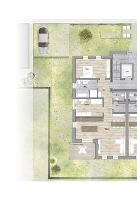 Grundriss Wohnung 2