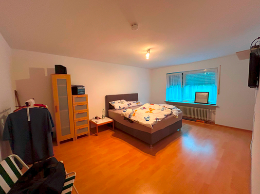 Schlafzimmer + Zugang Terrasse