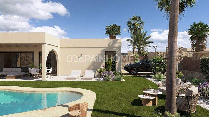Elegant Houses with Private Pools in a Top Murcia Resort