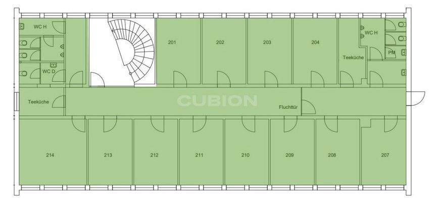 Geb. 1, 2. Obergeschoss