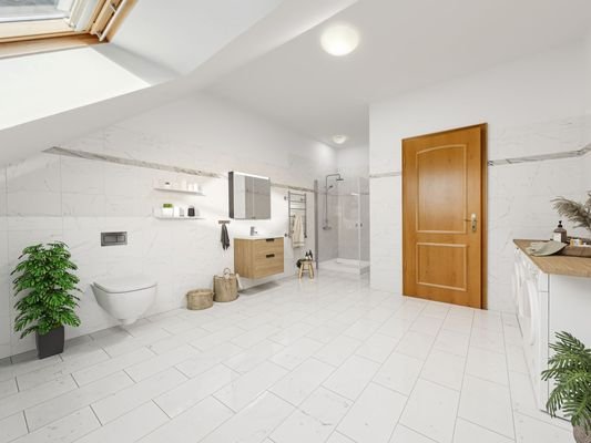 Badezimmer Staging