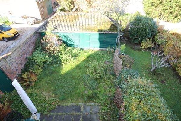 Gartenansicht von oben 