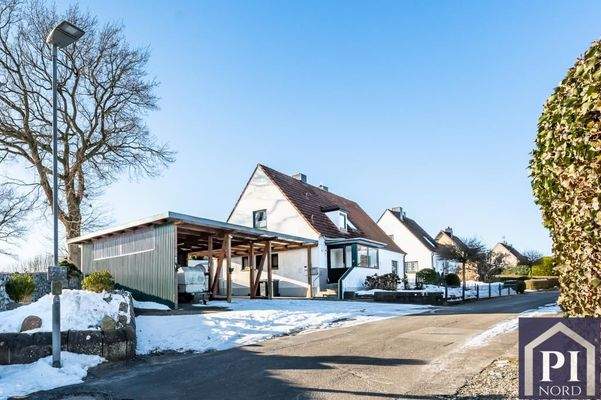 Blick von der Straße