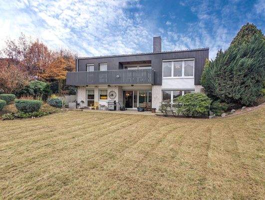 Hausansicht vom Garten