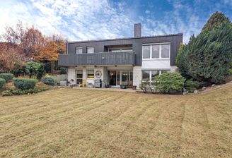 Hausansicht vom Garten