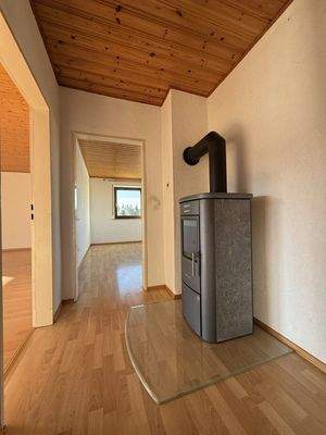 Diele mit Kaminofen (OG)