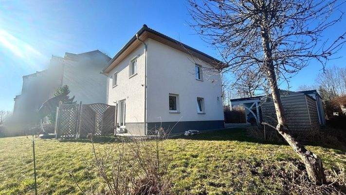 Hausansicht Gartenseite