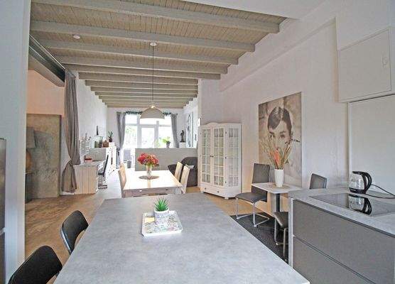 Blick aus der Küche