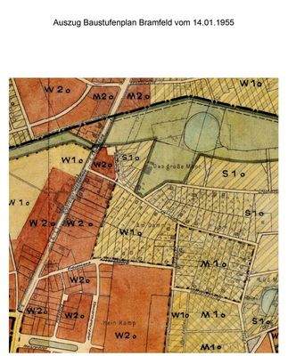 Auszug Baustufenplan Bramfeld vom 14