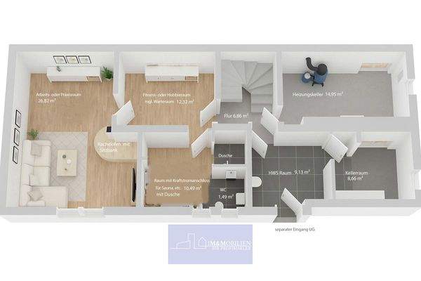 GRUNDRISS SOUTERRAIN