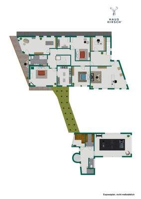 Grundriss Obergeschoss