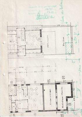 Grundriss Anbauten Erdgeschoss