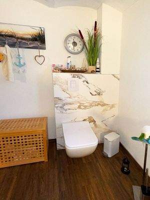 Das WC im Erdgeschoss