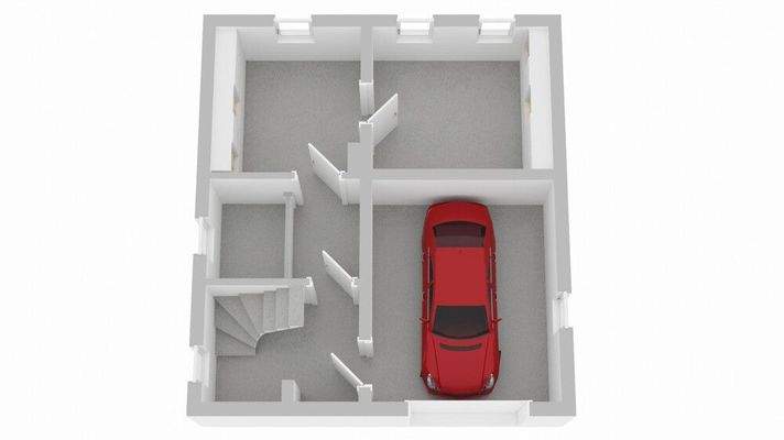 Grundriss Untergeschoss (nicht maßstabsgetreu)